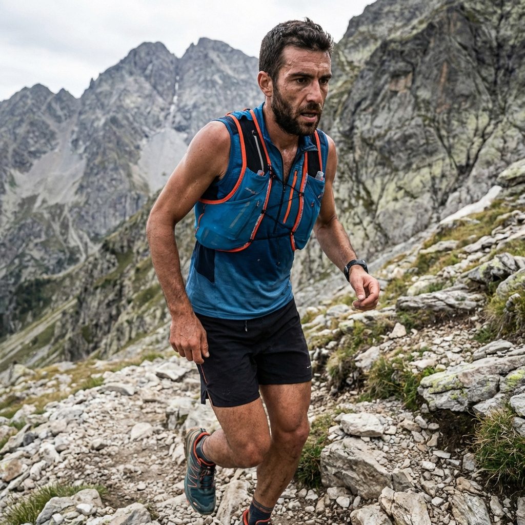 Alex Bellutti, italienischer Bergläufer aus dem Trentino