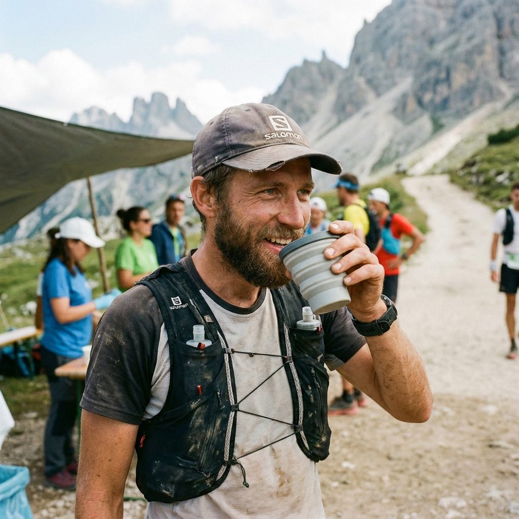 Florian Grasel, Austrian ultratrail runner at the WMTRC 2023