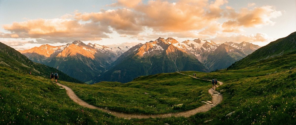 Alpine Trails im Stubaital für Trailrunning