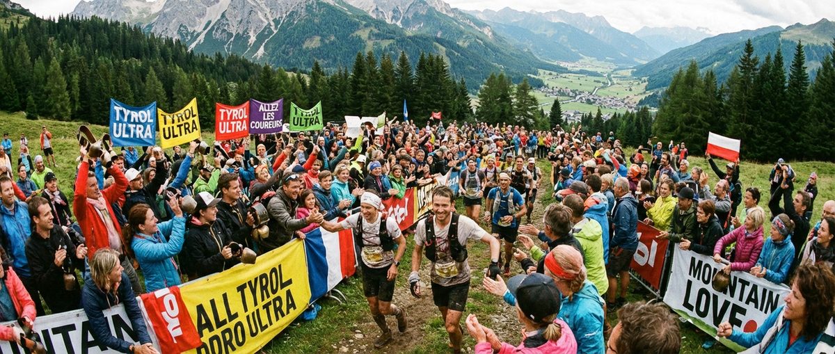 Andrea Mayr beim Vertical Race